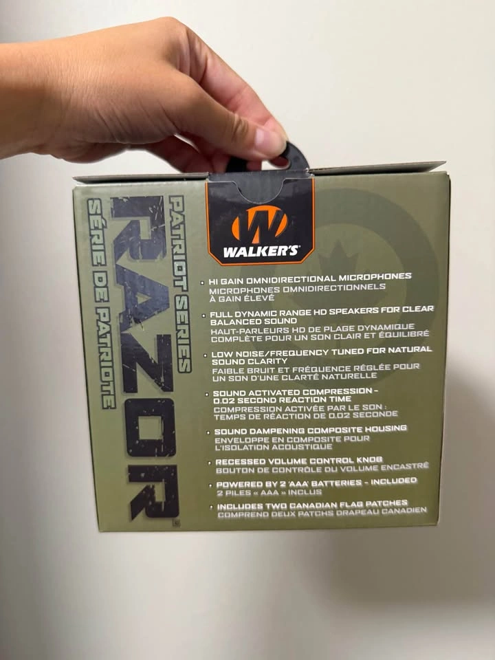 Walker's Razor Patriot Series Slim Electronic Muffs - photo 4