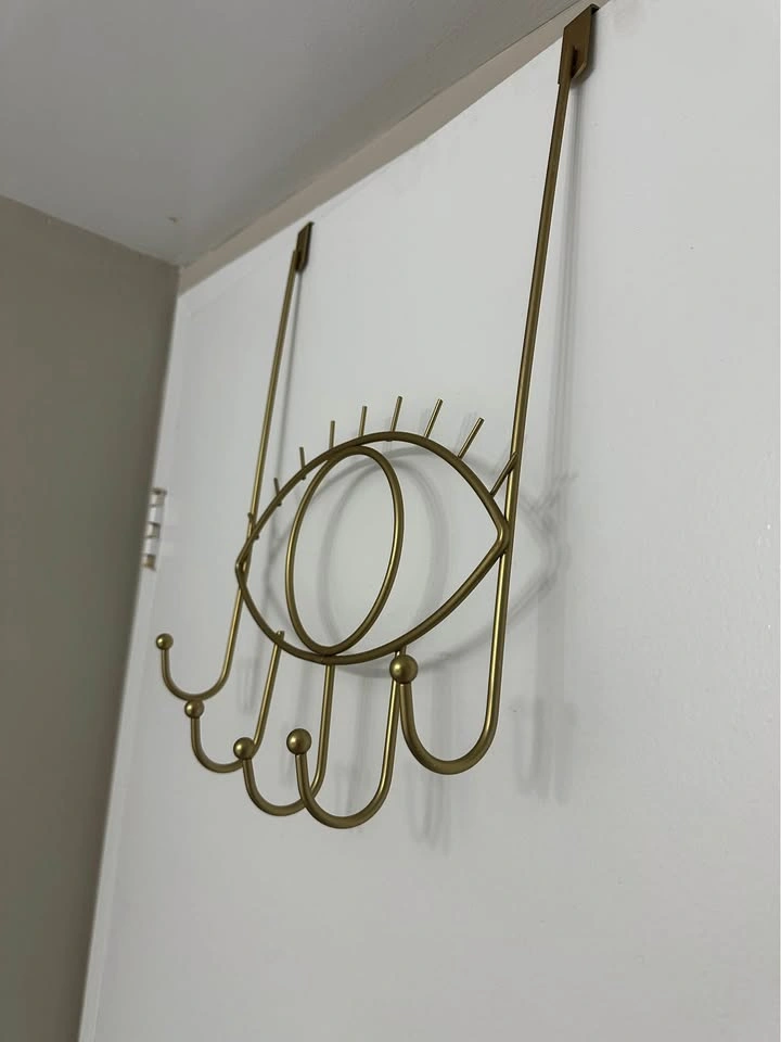 Gold Evil Eye Over-the-Door Hook Rack - photo 2