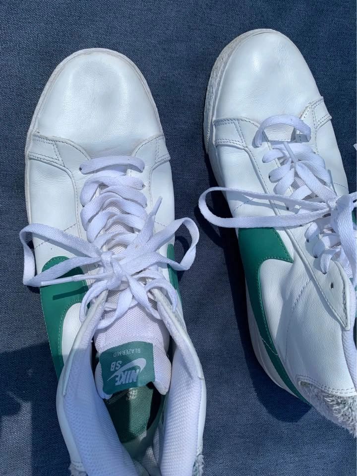 Nike SB Zoom Blazer Mid White Bicoastal - photo 2