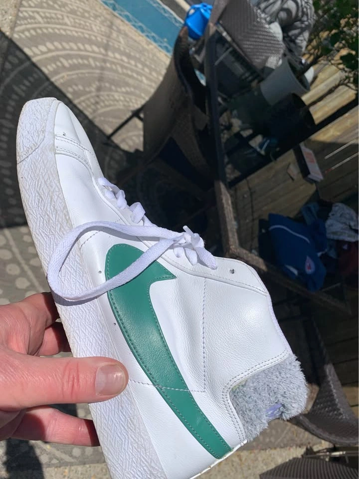Nike SB Zoom Blazer Mid White Bicoastal - photo 4