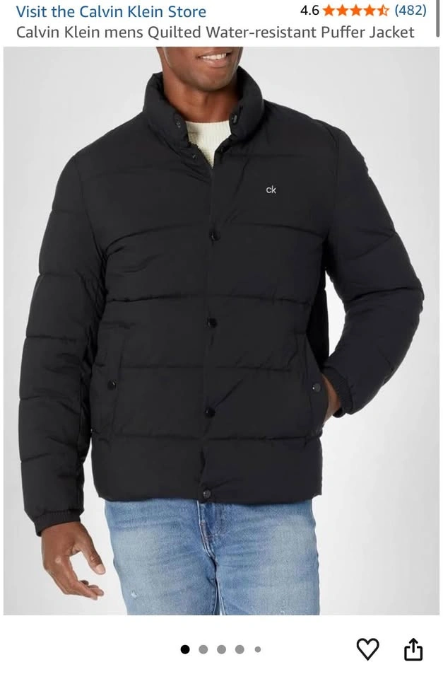 Calvin Klein mens quilted Sirona puffer jacket (Small) - photo 2