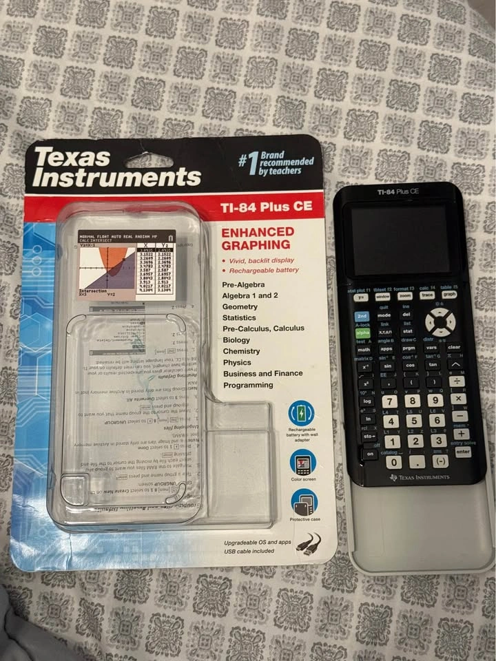 Texas Instruments TI-84 Plus CE Calculator - photo 2