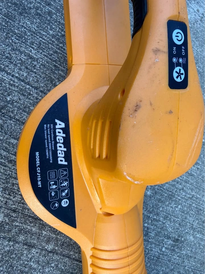 Adedad 20V cordless blower - photo 3