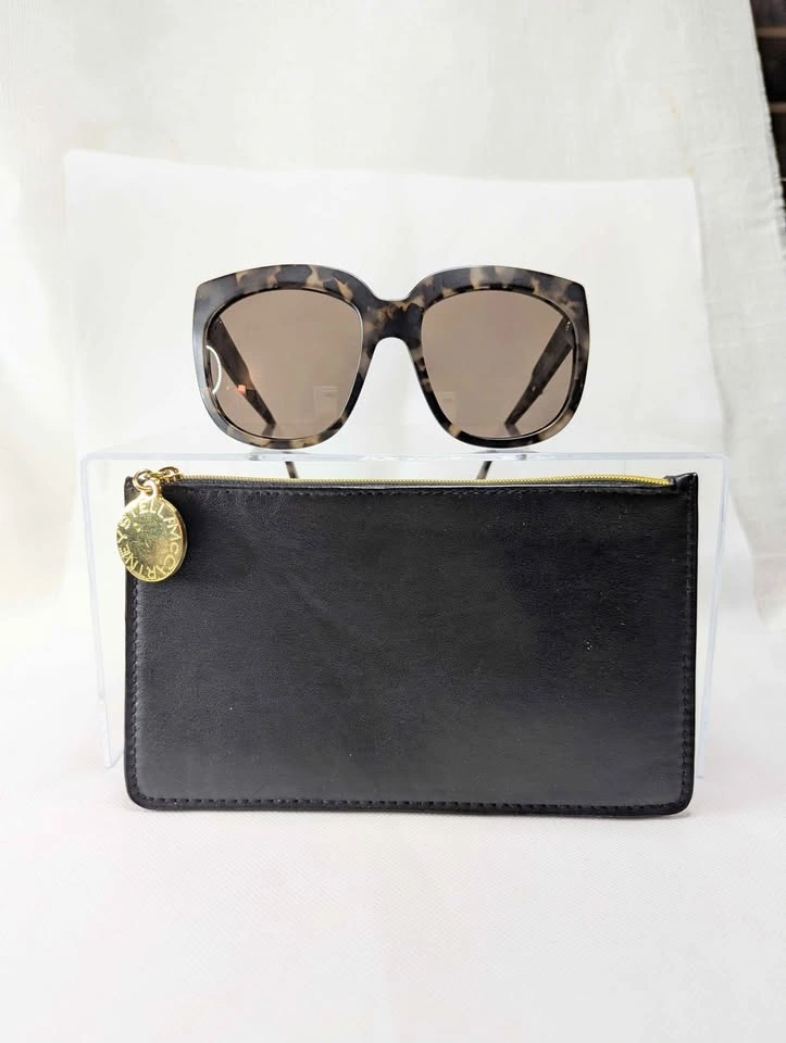 Stella McCartney Tortoise Shell Sunglasses Frame with Case - photo 4
