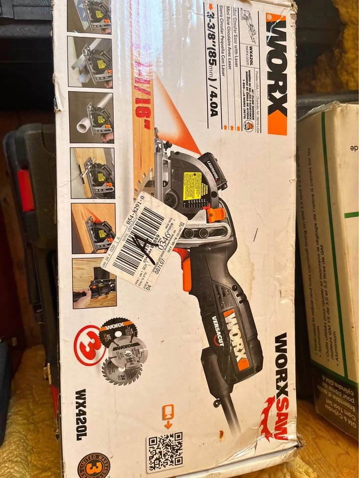 Worx versacut circular saw