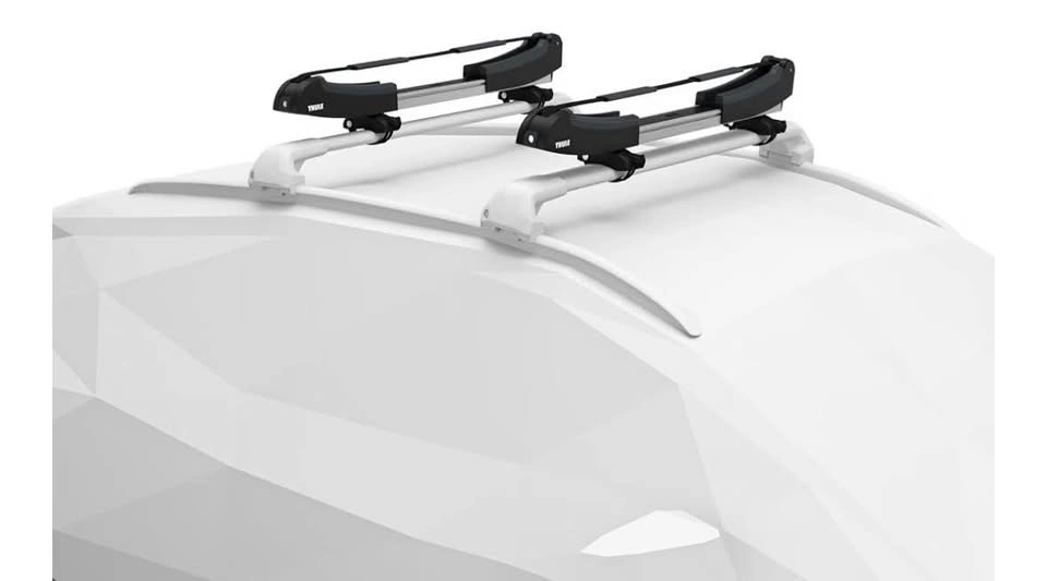 Thule Evo Crossbars, SUP Taxi XL, and Paddle Holder - photo 2