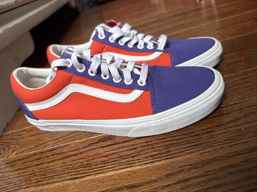 Brand New Vans Old Skool P&C Royal Blue Apricot Buff Size 9.5 - photo 3