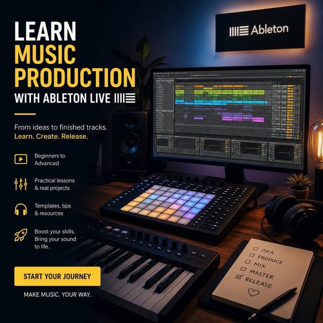 Learn Music Production with Ableton Live — Only $30/hour - photo 2