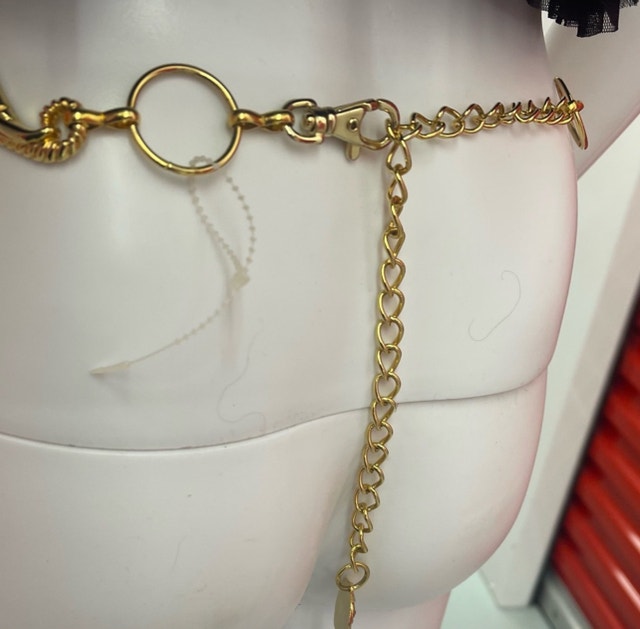 lucky elephant gold chain belt - photo 2