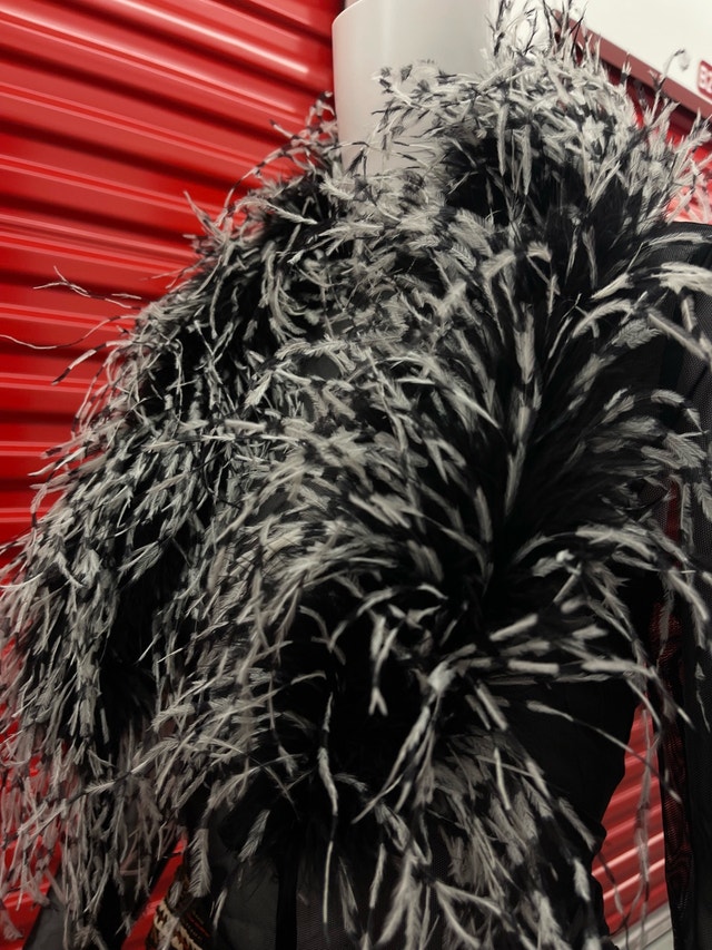 Ostrich Two Toned Feather Boa Collar - photo 5