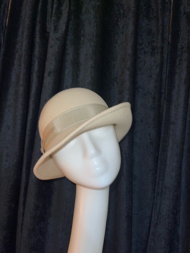 High End Vintage Designer Georgette Hat - photo 2