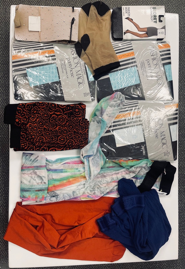 Wolford Tights + Vintage Stockings Lot