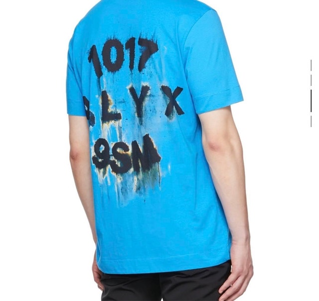 1017 ALYX 9SM Blue T-Shirt