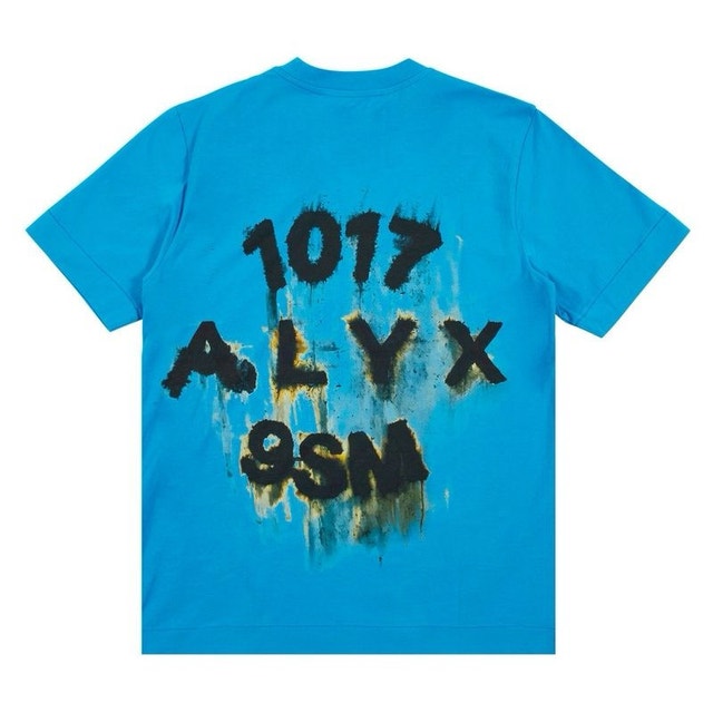 1017 ALYX 9SM Blue T-Shirt - photo 2