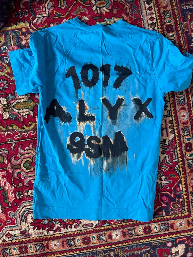 1017 ALYX 9SM Blue T-Shirt - photo 4