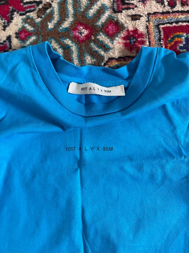 1017 ALYX 9SM Blue T-Shirt - photo 5