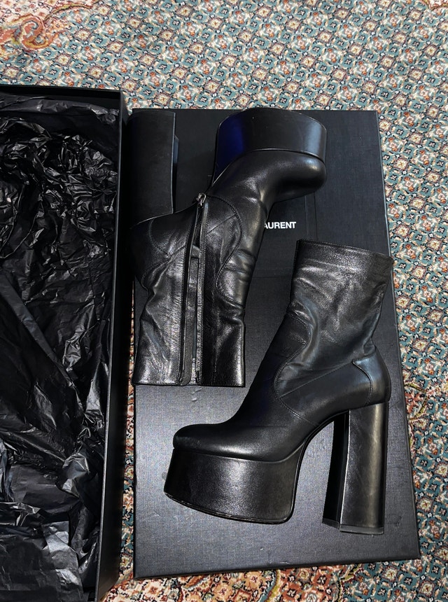Saint Laurent Platforms