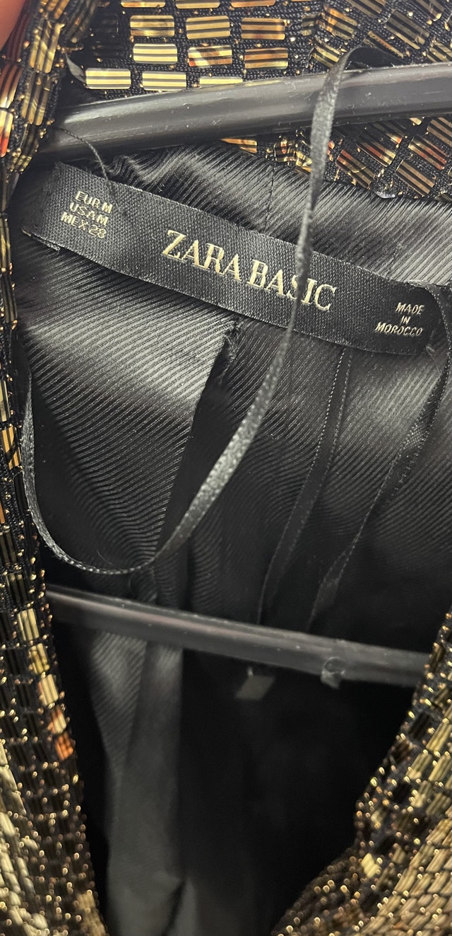 Zara Sequin Coat - photo 3