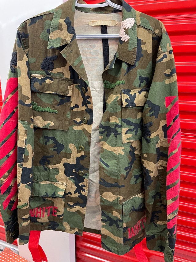 Off-White Camo Jacket Authentic