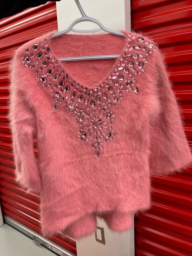 Embellished Pink Sweater - photo 4