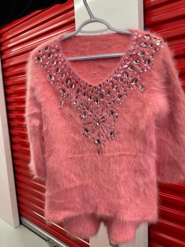 Embellished Pink Sweater - photo 5