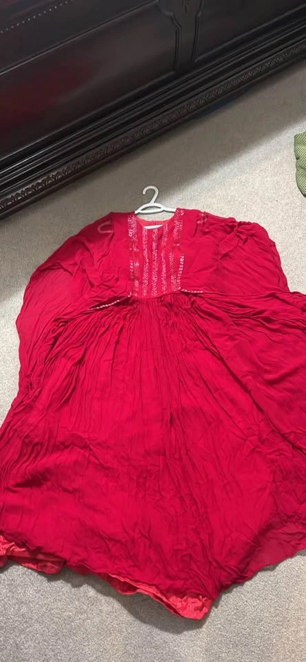 Red Kaftan Dress - photo 3