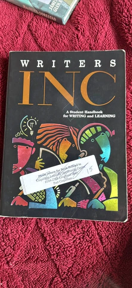 Writers INC: A Student Handbook for Writing and Learning