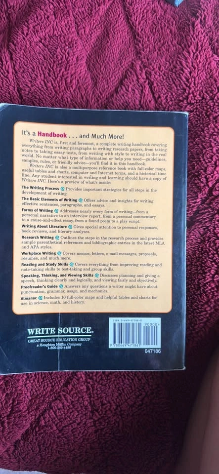 Writers INC: A Student Handbook for Writing and Learning - photo 2