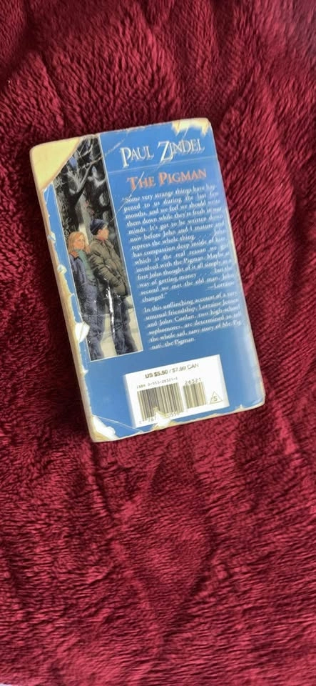 The Pigman by Paul Zindel – Paperback - photo 3
