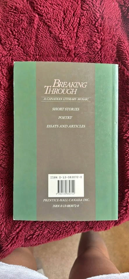 Breaking Through: A Canadian Literary Mosaic – John Borovilos
