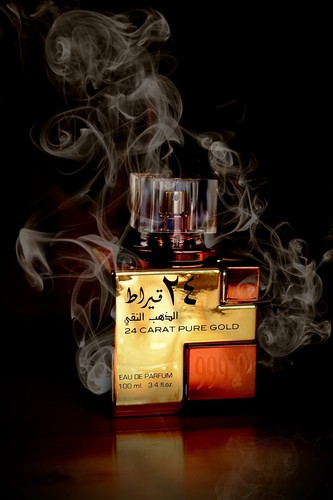 24 Carat Pure Gold by Lattafa, 3.4 oz EDP Spray for Unisex