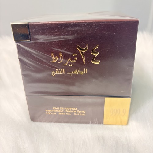 24 Carat Pure Gold by Lattafa, 3.4 oz EDP Spray for Unisex - photo 2