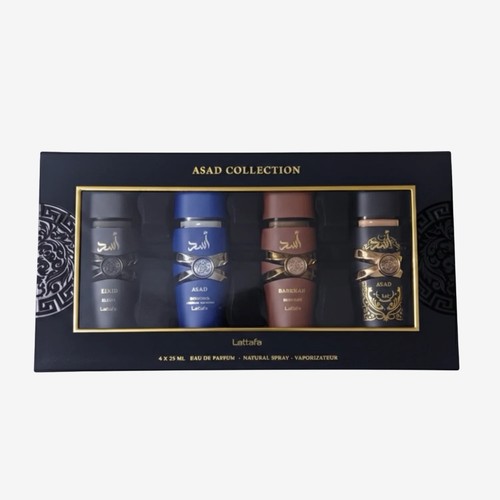 Lattafa Asad Collection Eau de Parfum Spray Set 4 x 25 ml