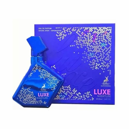 Alhambra Luxe Nightlife Eau de Parfum Spray 100ml 3.4 fl oz