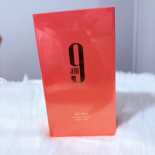 9 am Pour Femme by Afnan 3.4 oz EDP Perfume for Women New In Box - photo 2