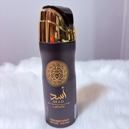 Lattafa Asad Deodorant Spray Premium Long Lasting Body Spray