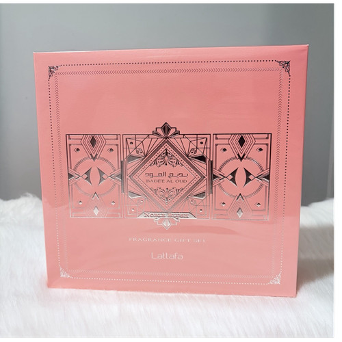 Lattafa Badee Al Oud Noble Blush EDP Gift Set (3 sizes) - photo 2