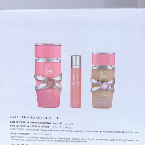 Lattafa Yara Eau de Parfum, Hair Mist, and Travel Spray Set - photo 3