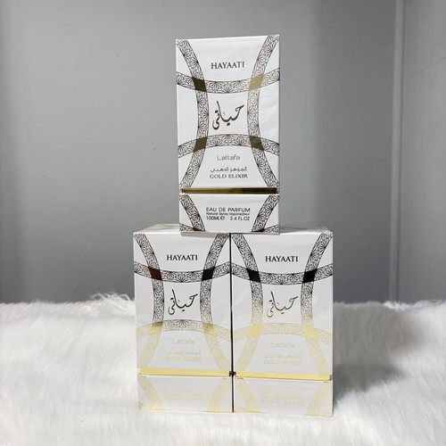 Lattafa Hayaati Gold Elixir 3.4 fl oz Eau de Parfum Spray - photo 2