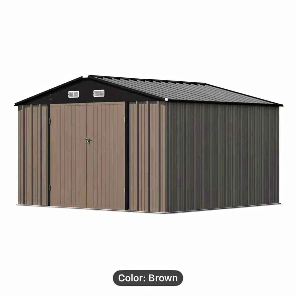 10'x10' Metal Outdoor Storage Shed