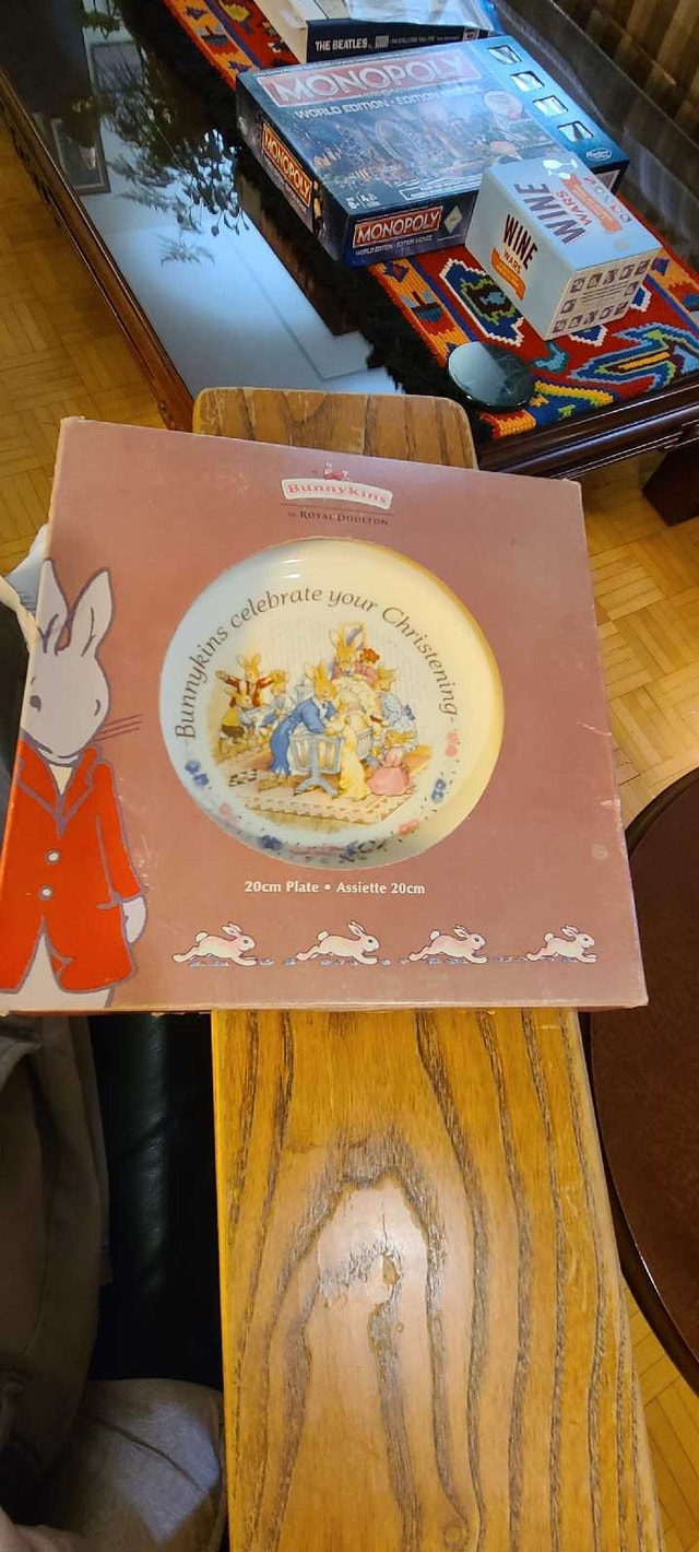 Royal Doulton Bunnykins Christening Plate - photo 3
