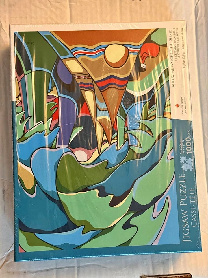 1000 Piece Puzzle - Art by Daphne Odjig