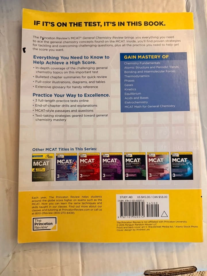 2015 MCAT Princeton Review Prep Books - photo 4