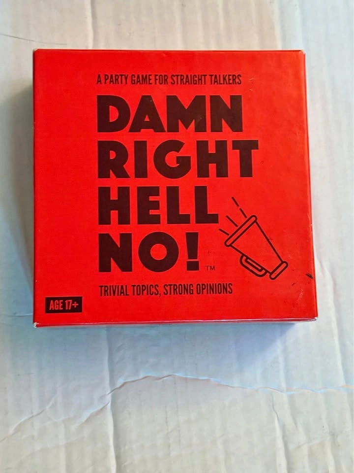 Damn Right Hell No - Adult Card Game