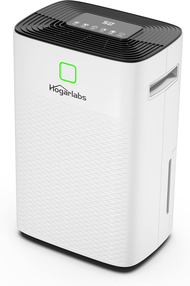 NEW HOGARLABS 34 Pint Smart Dehumidifiers, 3 Working Modes