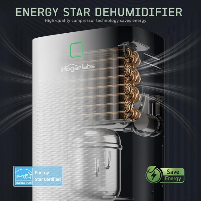 NEW HOGARLABS 34 Pint Smart Dehumidifiers, 3 Working Modes - photo 4