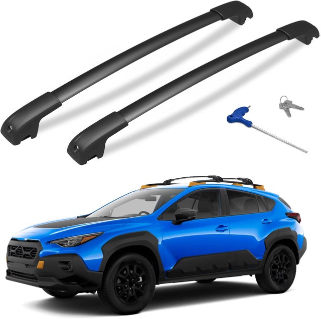 NEW Cross Bars Subaru Crosstrek Wilderness 2024-2026, 300lBS
