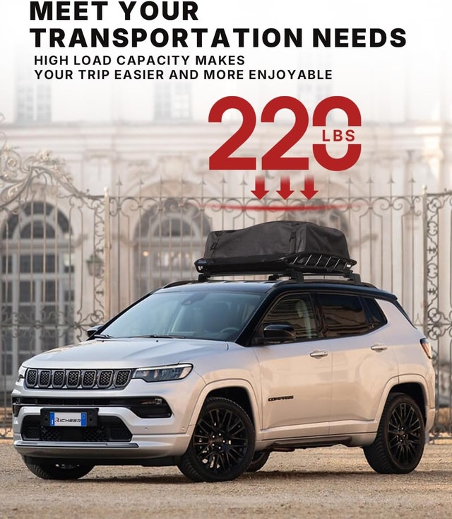 NEW Richeer Roof Rack Cross Bars Jeep Compass 2017-2019 - photo 2