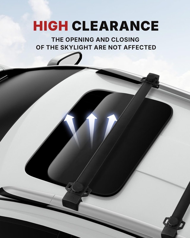 NEW Richeer Roof Rack Cross Bars Jeep Compass 2017-2019 - photo 5