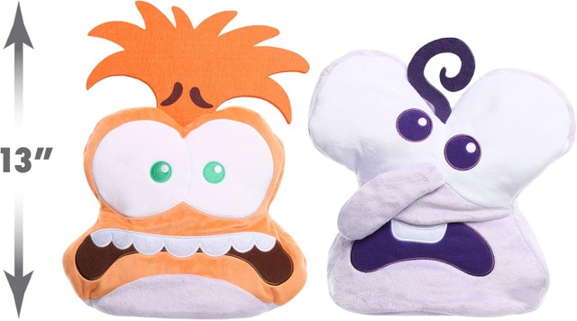 NEW Inside Out 2 Flip-A-Mood Reversible Plush Fear/Anxiety, 3+